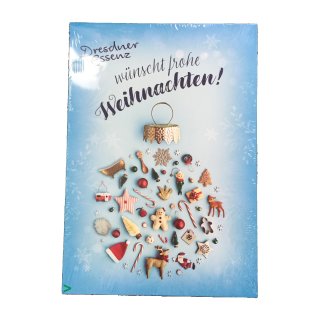 Dresdner Essenz Adventskalender "wünscht frohe Weihnachten" 2019 (1 Stck)