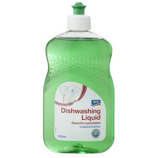 aro Geschirrspülmittel konzentriert (500ml Flasche)