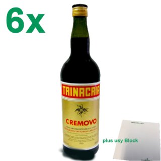 Trinacria Marsala "Cremovo" 6er Pack (6x1000 ml) + usy Block
