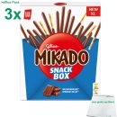 Mikado Snackbox XL Milchschokolade 3er Office-Pack...