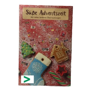 Adventskalender "Süße Adventszeit" mit vielen leckeren Überraschungen 2019 (1 St)