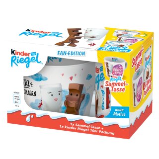 Kinder Sammeltasse Motiv 4 (2022) Du lässt mein Herz höher schlagen (210g Packung)