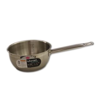 GSW Sauteuse Schwenkpfanne aus Edelstahl 20cm Durchmesser für 1,9l (1 Stck)