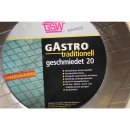 flach geschmiedete Pfanne aus Eisen beidseitiges Rautenmuster 20cm Ø (1 Stk.)