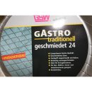 GSW Flach geschmiedete Pfanne Eisen Beidseitig...