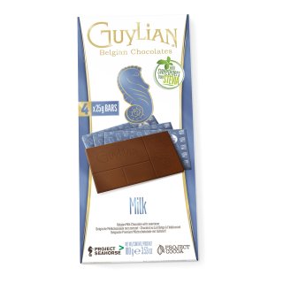 Guylian Belgian Chocolates Milk Stevia (100g Milchschokolade mit Stevia)