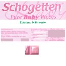 Schogetten Pure Ruby Pieces (20x33g Karton)