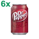Dr. Pepper Cola Original (6x0,33l Dose)
