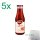 Göbber Erdbeer Sirup 5er Set (5x0,5l Glasflasche) + usy Block