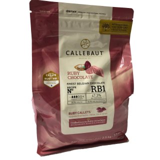 Callebaut Callets Ruby RB1 (2,5kg Beutel)