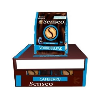 Kaffeepads Senseo Douwe Egberts "Entkoffeiniert", 10x 36er Karton