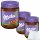 milka Haselnusscreme Brotaufstrichmit Officepack (3x350g Becher) + usy Block