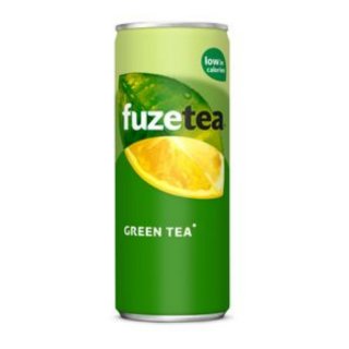 fuzetea Green Tea Lemon Eistee (Grüner Tee mit Zitrone) 24x0,25l Dosen