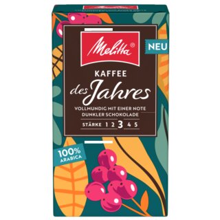 Melitta Kaffee des Jahres Stärke 3 (500g gemahlen)