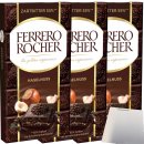 Ferrero Schokolade Rocher Haselnuss Dunkel 3er Pack...
