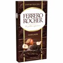 Ferrero Schokolade Rocher Haselnuss Dunkel 3er Pack (3x90g Tafel) + usy Block