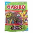Haribo Twin Snakes süß & sauer 3er Pack (3x175g Beutel) + usy Block