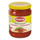 manna Bolognaise Sauce vegetarisch mit Soja (520g Glas)
