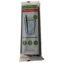 Superhalm essbare Trinkhalme plastikfrei schwarz (30 Stück) 22,5 cm lang, Ø 6mm