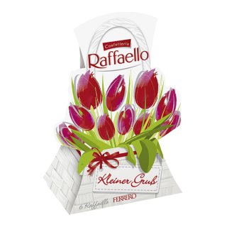 Ferrero Raffaello 6 Pralinen Ostern Geschenkbox Kleiner Gruß (60g Packung)