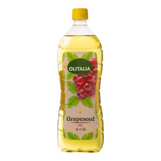 Olitalia Grapeseed Oil 1000ml PET Flasche (Traubenkernöl)