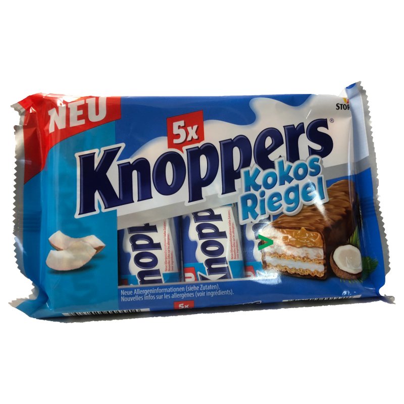 Knoppers Kokosriegel Officepack (15x25g Packung)