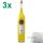 Marcati Limoncello Il Bacio delle Muse "Limoncello Tradizionale" 3er Pack (3x1,5l Flasche) + usy Block