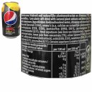 Pepsi MAX lemon ZERO SUGAR (24x0,33l) Tray + usy Block