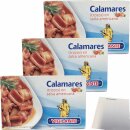 Vigilante Calamares, Tintenfisch (Stücke) in amerikanischer Soße 3er Pack (3x115g Dose) + usy Block