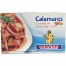 Vigilante Calamares, Tintenfisch (Stücke) in amerikanischer Soße 6er Pack (6x115g Dose) + usy Block