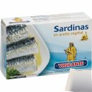 Vigilante Sardinen in Pflanzenöl, Sardinas en aceite...