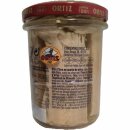 Conservas Ortiz Atún Claro, feinster Gelbflossen-Thunfisch in Olivenöl 3er Pack (3x220g Glas) + usy Block
