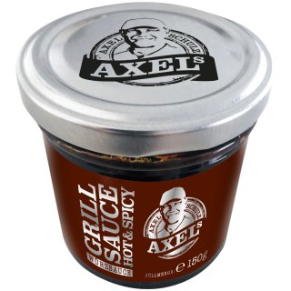 Axel Schulz Axels Grillsauce Hot & Spicy (150g Glas)