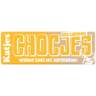 Katjes Chocjes Sea Caramel 50g Tafel