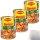 Maggi Ravioli Vegetarisch in Tomatensauce mit Gemüse (3x800g Dose) + usy Block