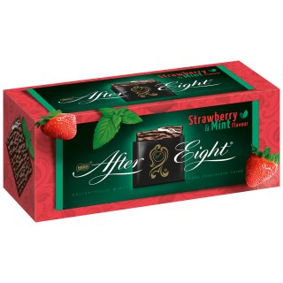After Eight Strawberry Limited Edition (200g Packung Minzschokolade + Erdbeere)