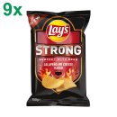 Lays Strong Chips Jalapeño and Cheese (9x150g...