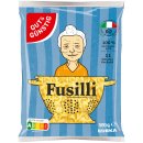 Gut&Günstig Nudeln Fusilli Pasta aus Italien 3er Pack (3x500g Beutel) + usy Block