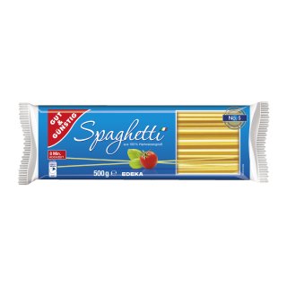 Gut & Günstig Nudeln "Spaghetti" (500g Beutel)