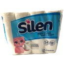 Silen Toilettenpapier Tuvalet Kagidi 24 Rollen, ca.150 Blatt