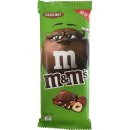 m&ms Hazelnut Tafel, 165g (Milchschokolade mit mini m&ms und Haselnuss-Stückchen)