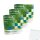 Satino Toilettenpapier WC Papier comfort 100% recycled  2-lagig, single Haushalt Pack 3x4 Rollen (12x400 Blatt) + usy Block