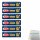 Barilla Spaghettini No3, Maxi Pack (6x500g Packung) + usy Block