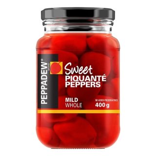Peppadew Peppers whole & sweet Mild 400g Glas (ganze Paprika süß & mild)