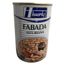 huertas Fabada Asturiana (Bohneneintopf Asturiana Art) Gastropack (6x415g Konserve) + usy Block