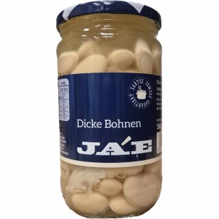 JA´E Dicke Bohnen (560g Glas)