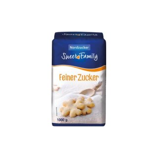 Nordzucker Sweet Family Feiner Zucker (1kg Raffinade)