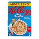 Kelloggs Rice Krispies knuspriger Reis mit Vitaminen (Mega 1,1kg Packung)
