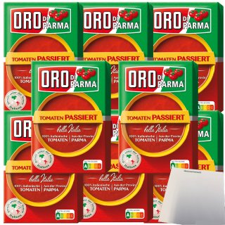 Oro Di Parma Tomaten passiert Officepack (8x400g Pack) + usy Block