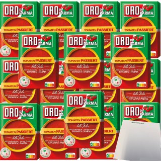 Oro Di Parma Tomaten passiert Gastropack (16x400g Pack) + usy Block